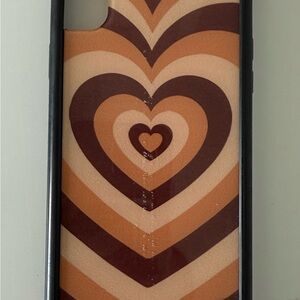 Wildflower Heart Pattern Phone Case